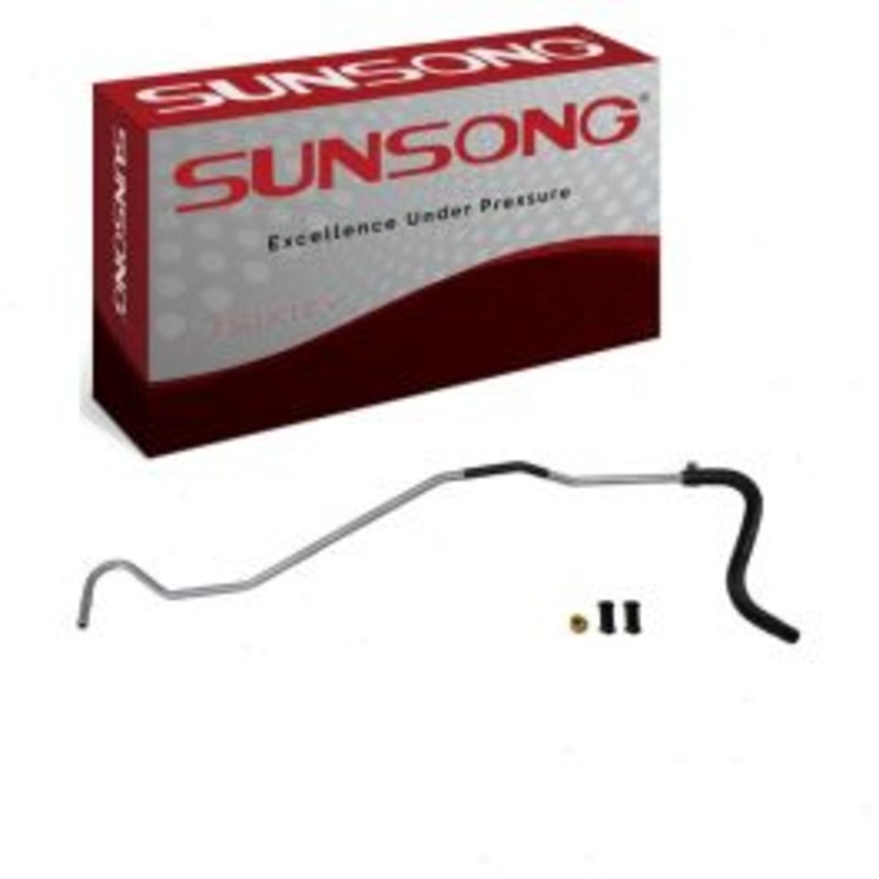 Sunsong Intermediate Pipe Power Steering Return Line Hose for 2002-2005 Lexus GS300