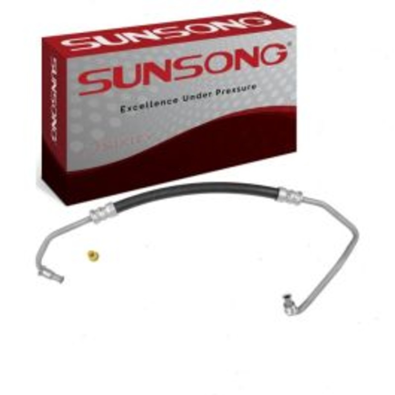 Sunsong Power Steering Pressure Line Hose for 1977-1979 Cadillac Commercial Chassis