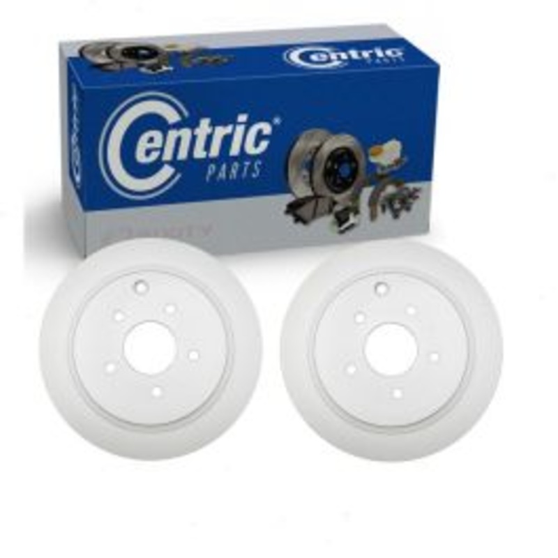 2 pc Centric GCX Rear Disc Brake Rotors for 2013-2020 Nissan Pathfinder