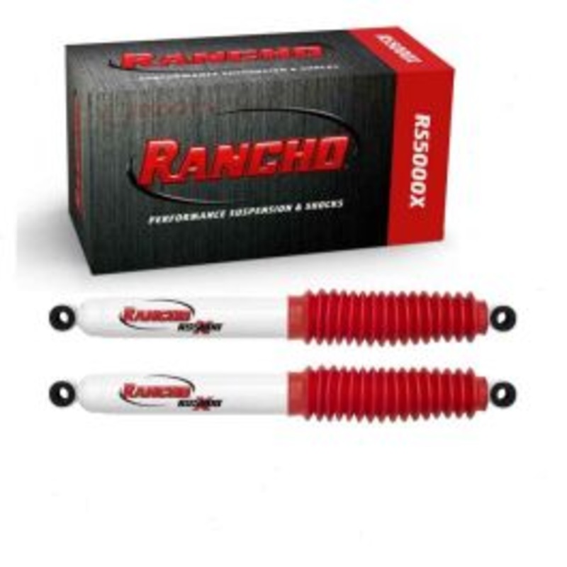 2 pc Rancho RS5000X Front Shock Absorbers for 1961-1971 International Scout