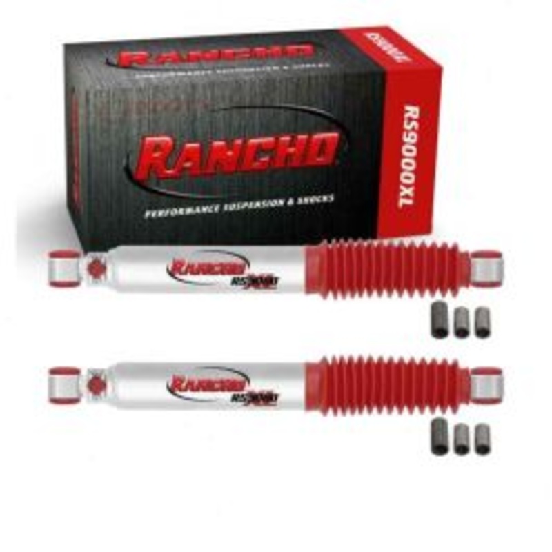 2 pc Rancho RS9000XL Rear Shock Absorbers for 1961-1967 Dodge D100 Series