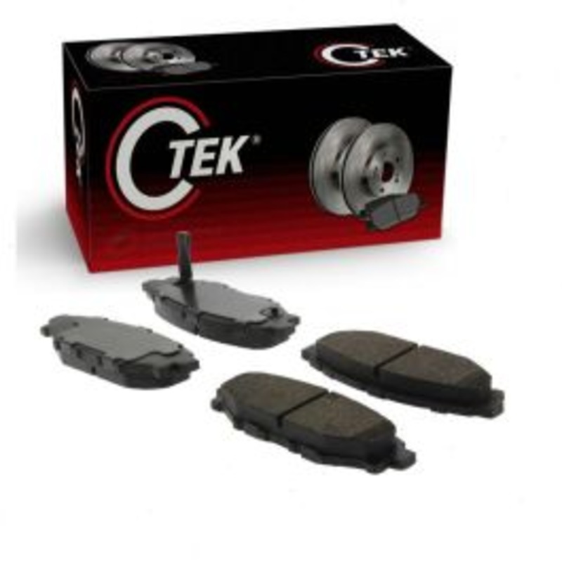 Centric CTEK Rear Disc Brake Pad Set for 2013-2015 Subaru XV