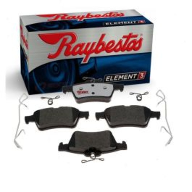 Raybestos Element3 Rear Disc Brake Pad Set for 2006-2008 Jaguar S-Type 4.2L V8