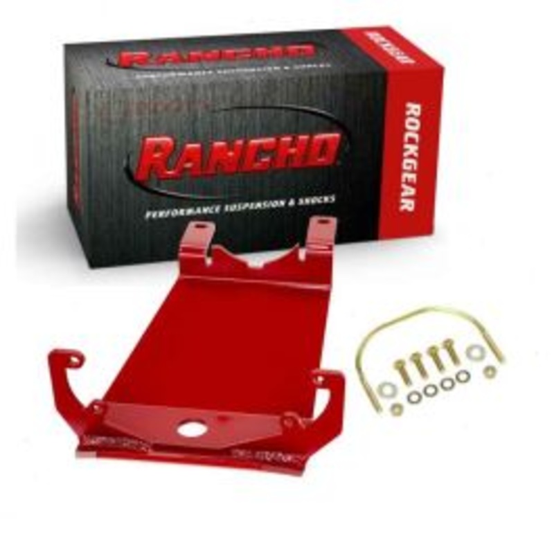 Rancho RockGEAR Differential Skid Plate for 2018-2020 Jeep Wrangler