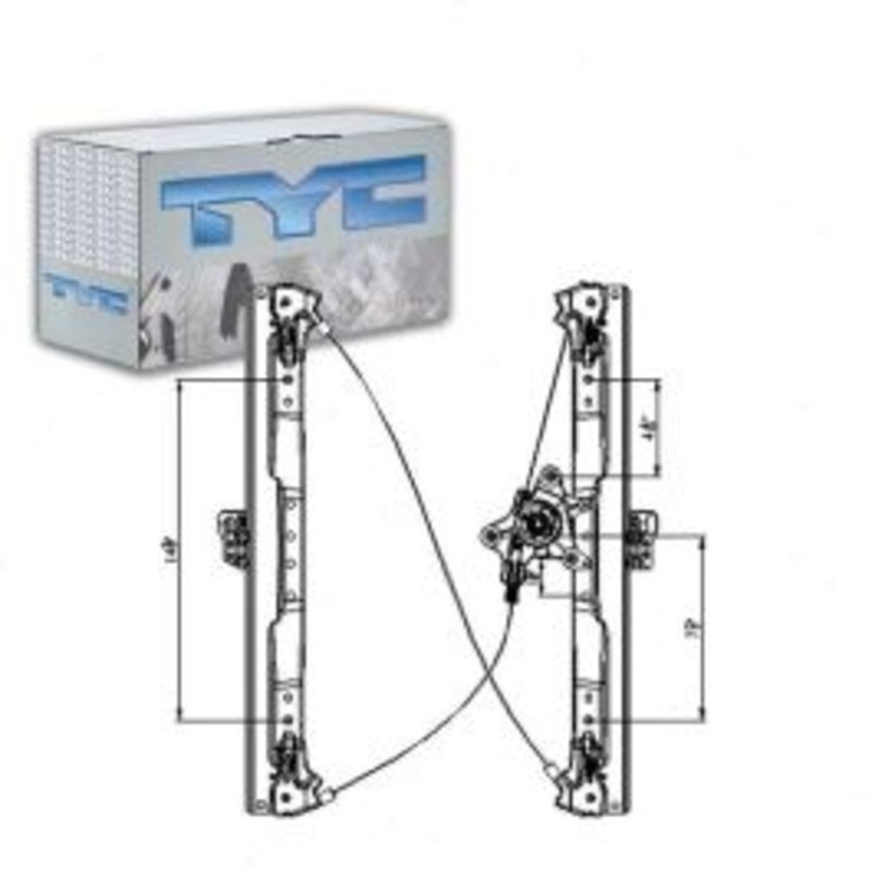 TYC 660396 Power Window Motor & Regulator Assembly