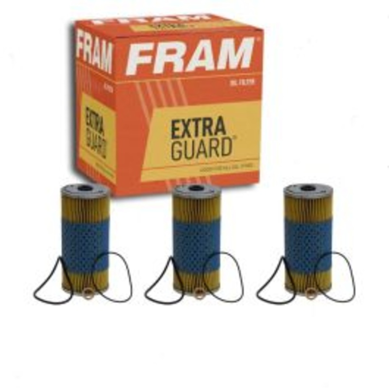 3 pc FRAM Extra Guard CH6847 Engine Oil Filters