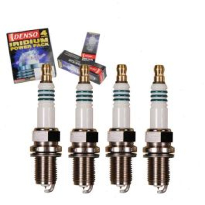 4 pc DENSO Iridium Power Spark Plugs for 1989-1998 Saab 9000 2.0L 2.3L L4