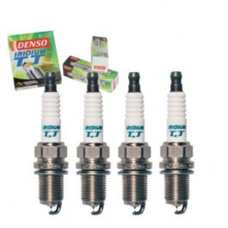 4 pc DENSO Iridium TT Spark Plugs for 1990-1991 Volkswagen Jetta 2.0L L4