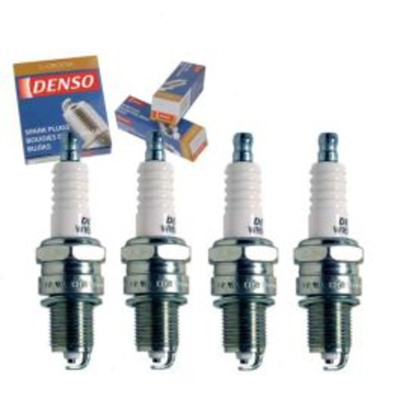 4 pc DENSO Standard U-Groove Spark Plugs for 1989-1995 Plymouth Acclaim 2.5L L4