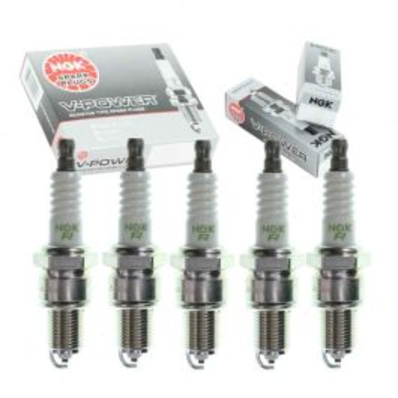 5 pc NGK V-Power Spark Plugs for 1980-1983 Audi 4000 2.2L L5