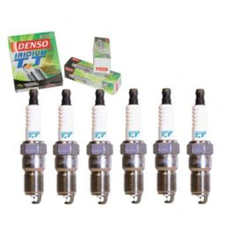 6 pc DENSO Iridium TT Spark Plugs for 1981-1983 DeLorean DMC 12 2.9L V6