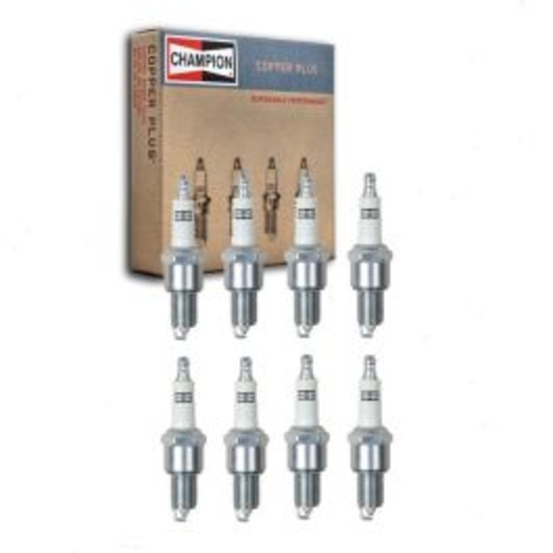 8 pc Champion Copper Plus Spark Plugs for 1966-1972 Dodge Charger 5.6L 5.9L 7.0L V8