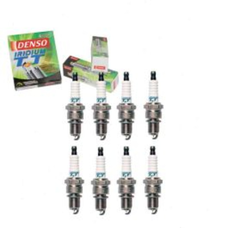8 pc DENSO Iridium TT Spark Plugs for 1968-1972 Plymouth Road Runner 5.6L 7.0L V8