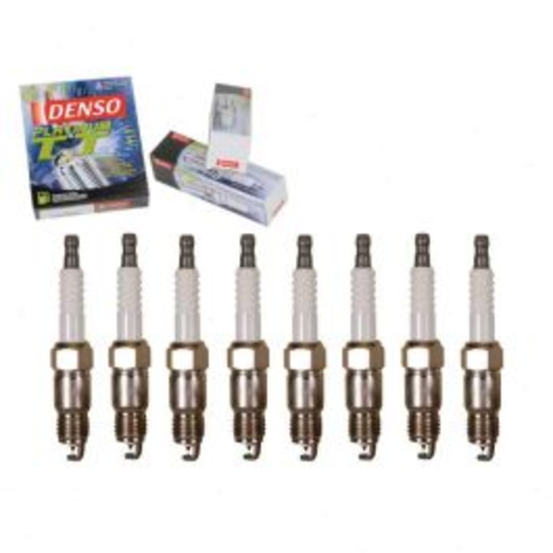 8 pc DENSO Platinum TT Spark Plugs for 1970-1971 Chevrolet Townsman 5.7L 6.6L 7.4L V8