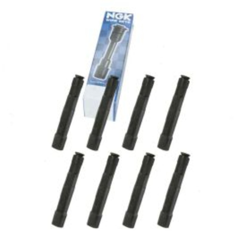 8 pc NGK Ignition Coil Boots for 1997-1999 Audi A8 Quattro 4.2L V8