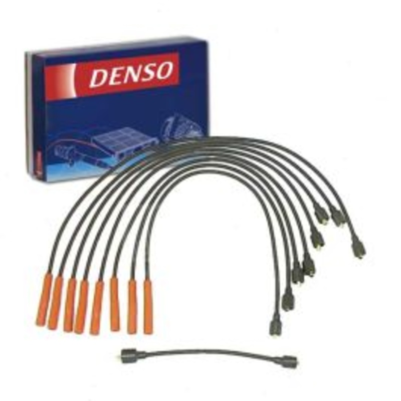 DENSO Spark Plug Wire Set for 1974 Dodge M350 5.2L V8