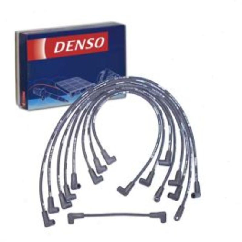DENSO Spark Plug Wire Set for 1989-1991 Chevrolet R3500 5.7L V8