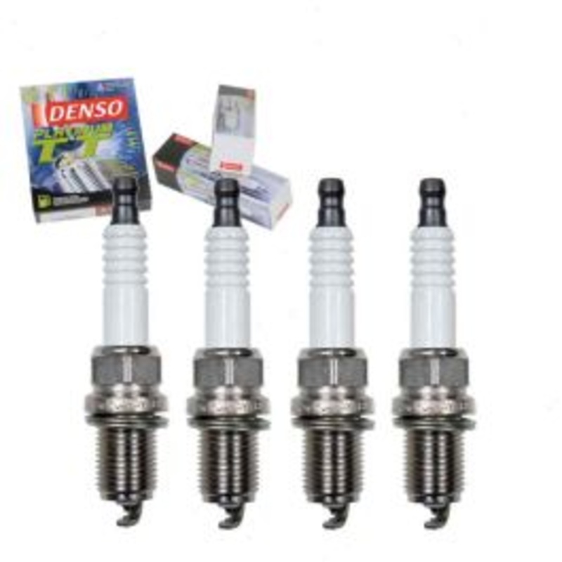 4 pc DENSO Platinum TT Spark Plugs for 1988-1989 Mazda 626 2.2L L4