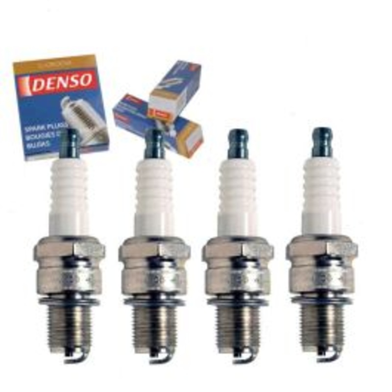 4 pc DENSO Standard U-Groove Spark Plugs for 1985-1986 Renault Encore 1.4L L4
