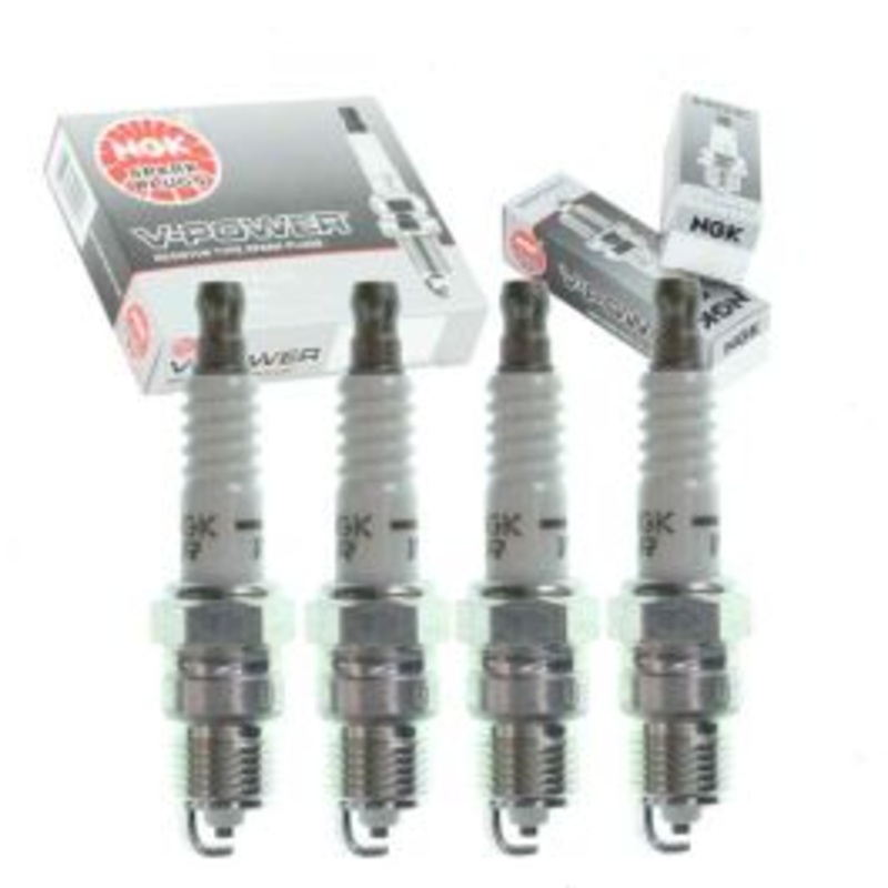 4 pc NGK V-Power Spark Plugs for 1982-1986 Cadillac Cimarron 1.8L 2.0L L4