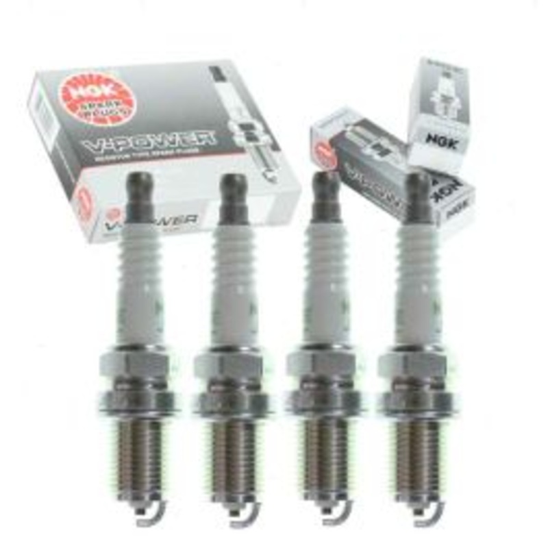 4 pc NGK V-Power Spark Plugs for 1994-1999 Volkswagen Golf 2.0L L4