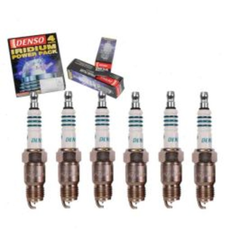 6 pc DENSO Iridium Power Spark Plugs for 1975-1976 Mercury Comet 4.1L L6