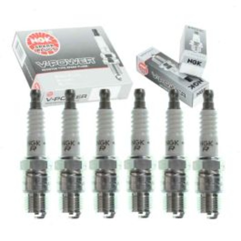 6 pc NGK V-Power Spark Plugs for 1970-1973 Chevrolet Chevelle 4.1L L6