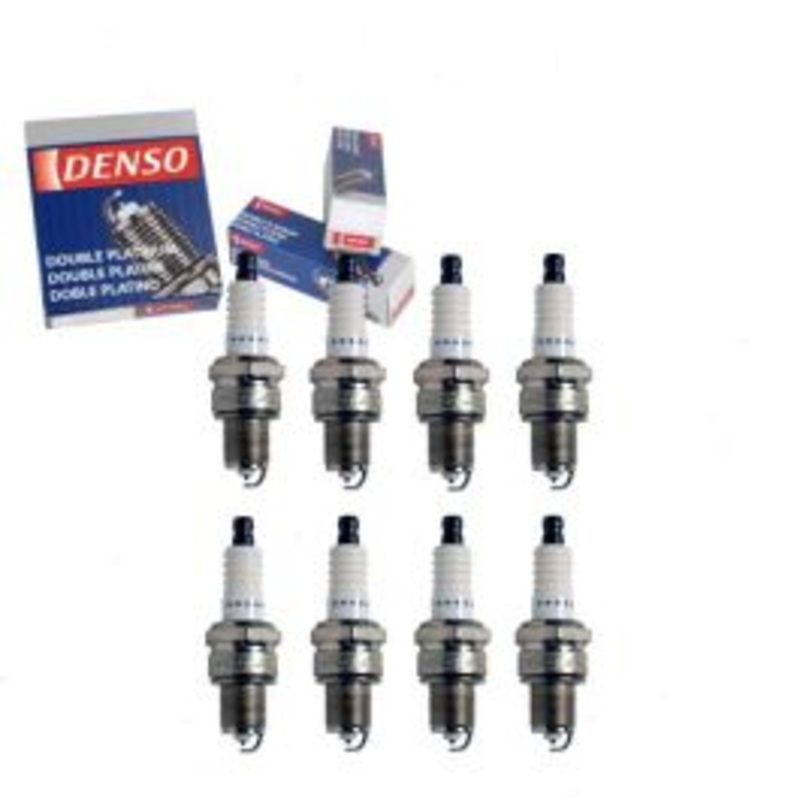 8 pc DENSO Double Platinum Spark Plugs for 1970-1977 American Motors Hornet 5.0L 5.9L V8