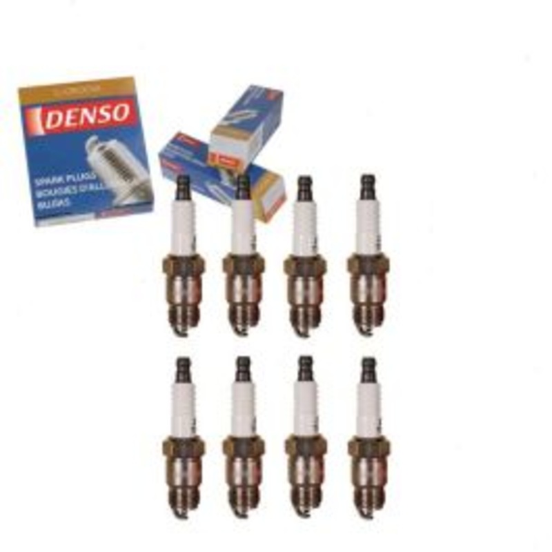 8 pc DENSO Standard U-Groove Spark Plugs for 1973-1981 Buick Century 4.4L 5.0L 5.7L 7.5L V8
