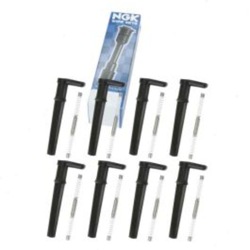 8 pc NGK Ignition Coil Boots for 1997-1998 Lincoln Mark VIII 4.6L V8