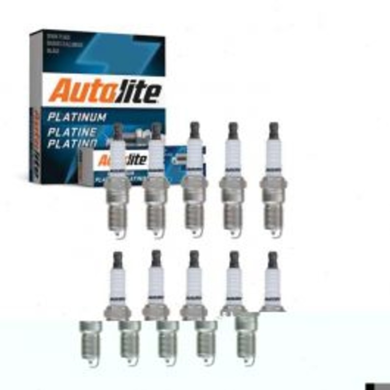 10 pc Autolite Platinum Spark Plug for 1997-2002 Ford E-350 Econoline Club