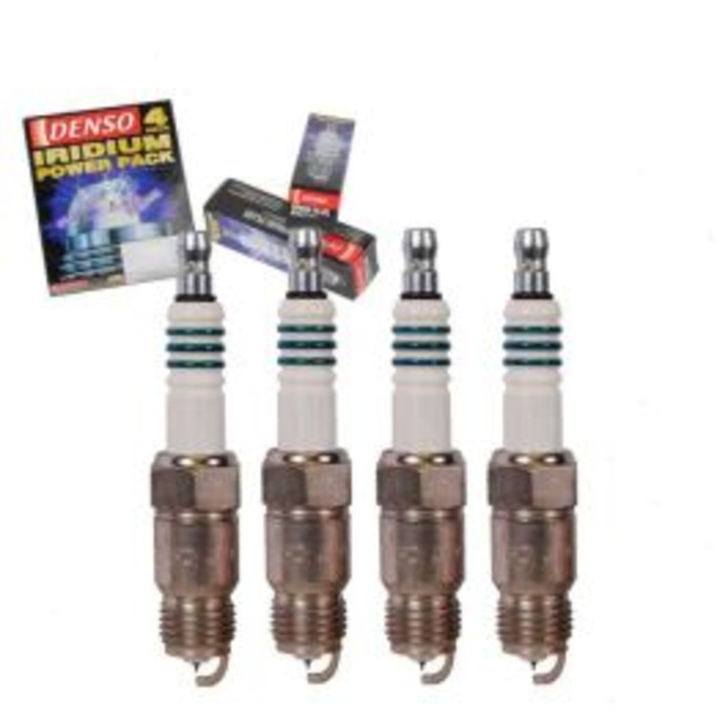 4 pc DENSO Iridium Power Spark Plugs for 1985-1990 GMC Safari 2.5L L4