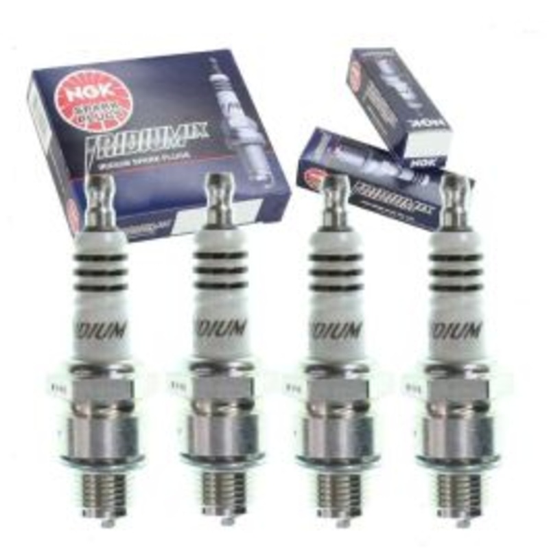 4 pc NGK Iridium IX 6692 BR10HIX Spark Plugs