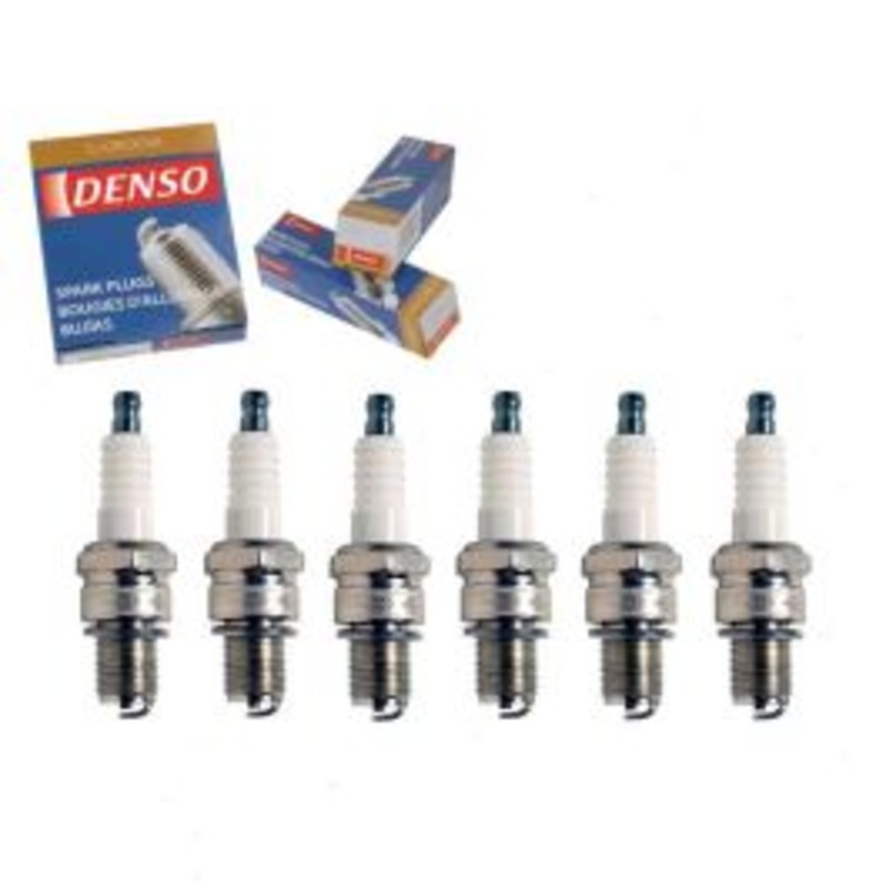 6 pc DENSO Standard U-Groove 3057 W20ESR-U Spark Plugs