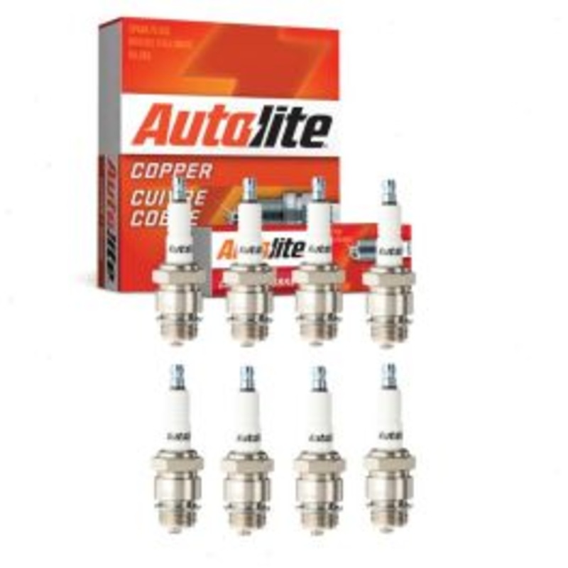 8 pc Autolite Copper Core 386 Spark Plugs