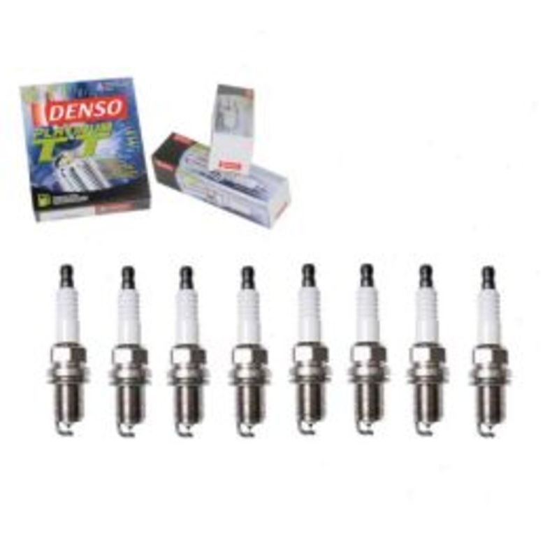 8 pc DENSO Platinum TT Spark Plugs for 1994-1995 Rolls-Royce Corniche IV 6.8L V8