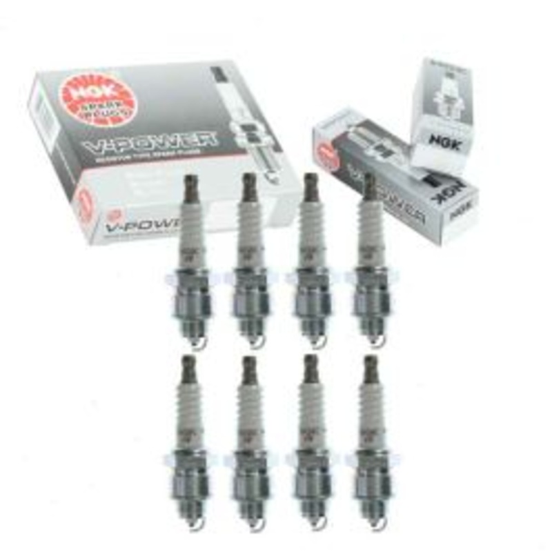 8 pc NGK V-Power Spark Plugs for 1966-1969 Chevrolet Caprice 4.6L 5.0L 5.3L 5.4L V8