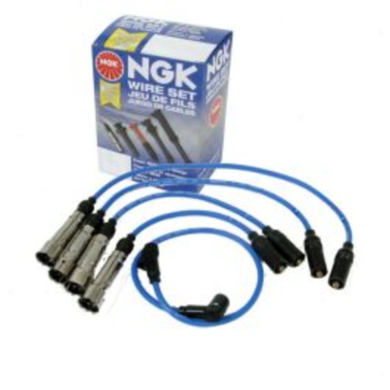 NGK Spark Plug Wire Set for 1985-1998 Volkswagen Golf 1.8L L4