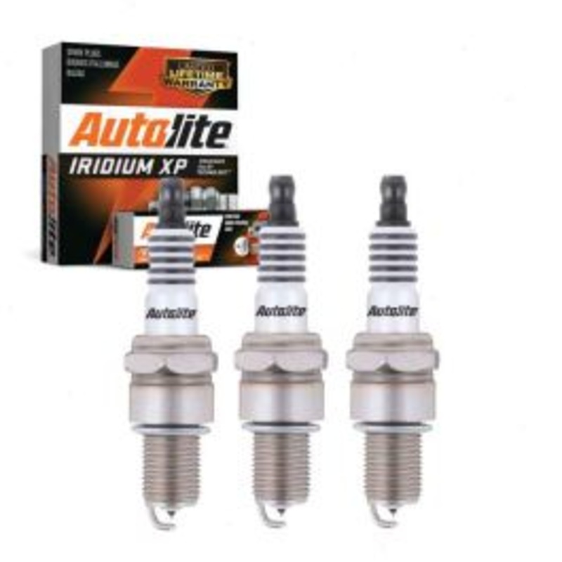 3 pc Autolite Iridium XP Spark Plug for 1985-1988 Chevrolet Sprint
