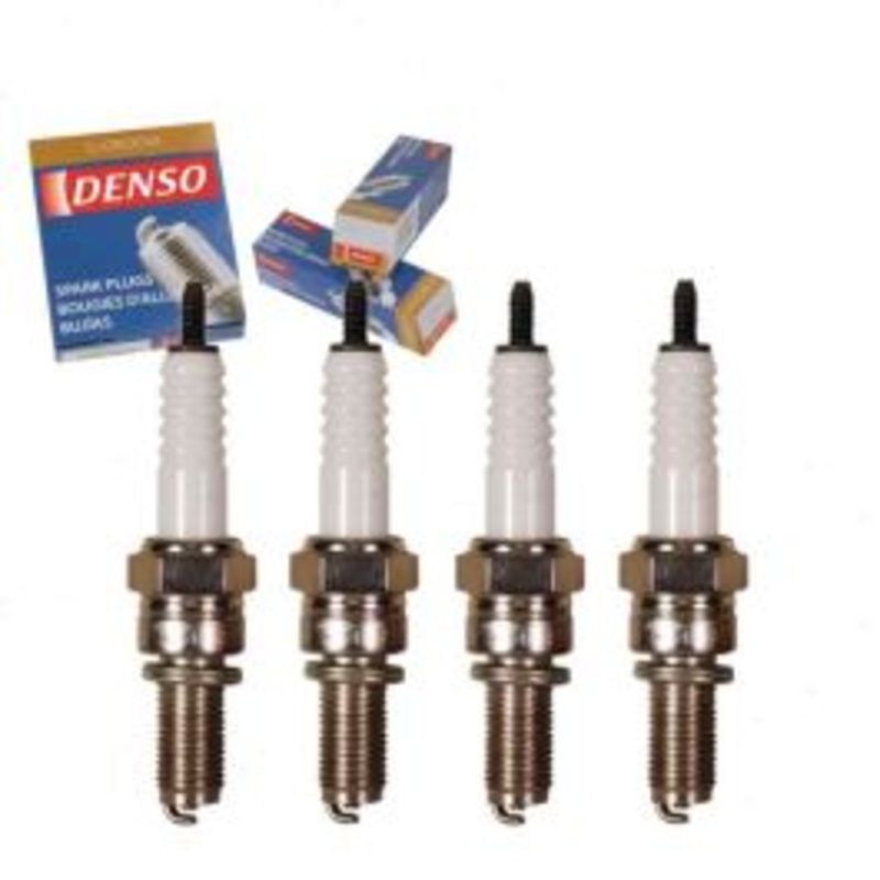 4 pc DENSO Standard U-Groove Spark Plugs for 1987 Mercury Tracer 1.6L L4