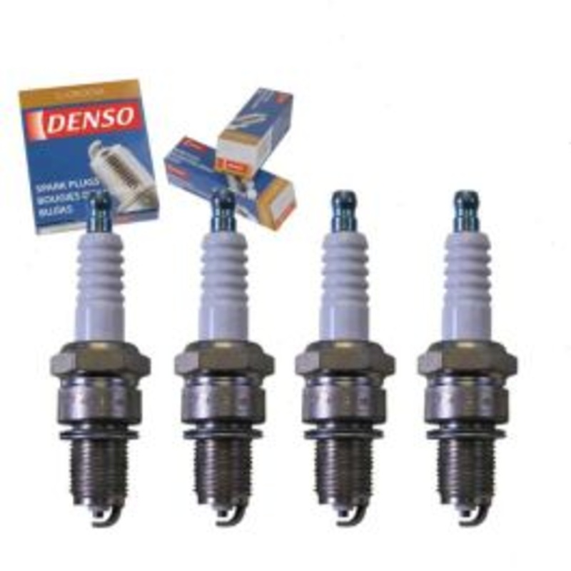4 pc DENSO Standard U-Groove Spark Plugs for 1991-1992 Volkswagen Golf 1.8L L4
