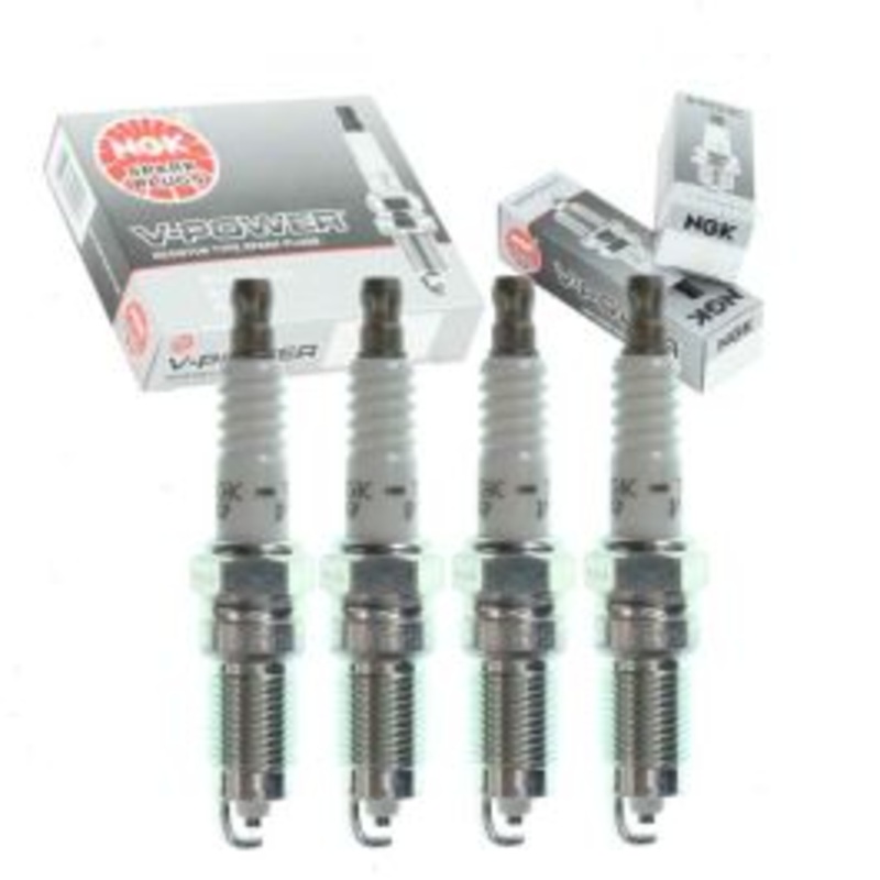 4 pc NGK V-Power Spark Plugs for 1994-1997 Chevrolet S10 2.2L L4