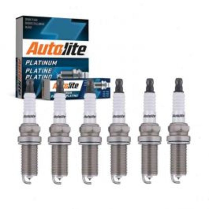 6 pc Autolite Platinum Spark Plug for 2008-2010 BMW 128i