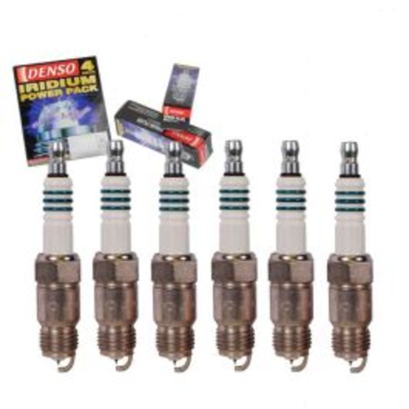 6 pc DENSO Iridium Power Spark Plugs for 1985-1995 GMC Safari 4.3L V6