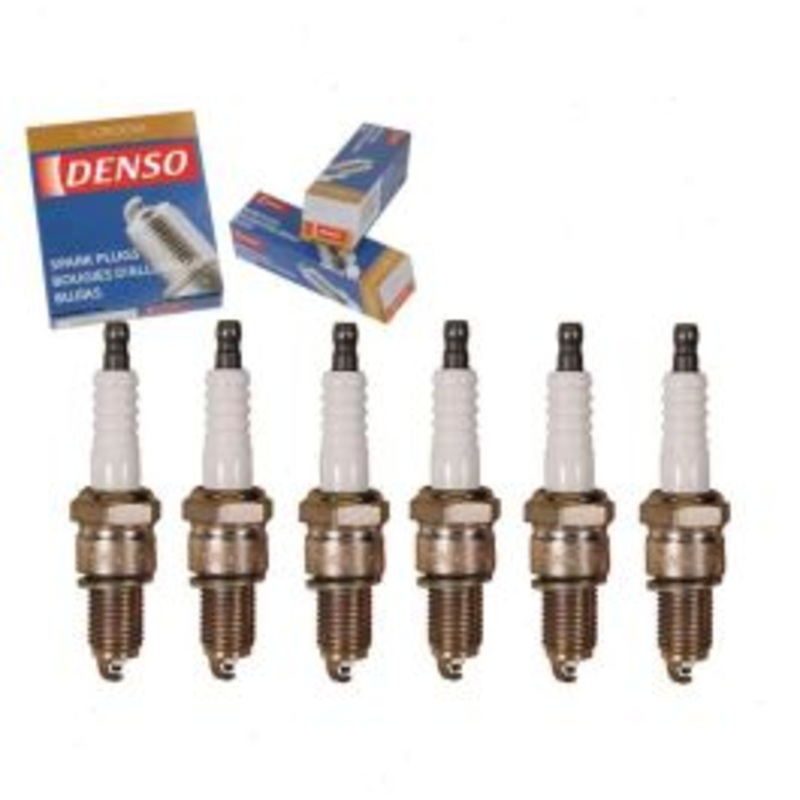 6 pc DENSO Standard U-Groove Spark Plugs for 1964-1971 Dodge Polara 2.8L 3.7L L6