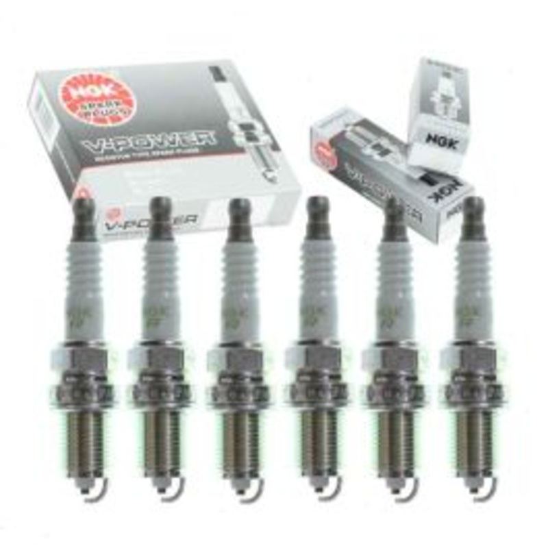 6 pc NGK V-Power 1266 BCPR5EY Spark Plugs