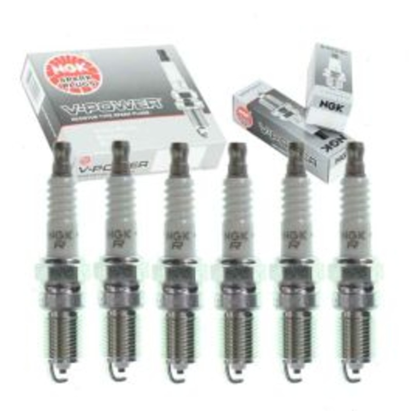 6 pc NGK V-Power 3951 TR55 Spark Plugs