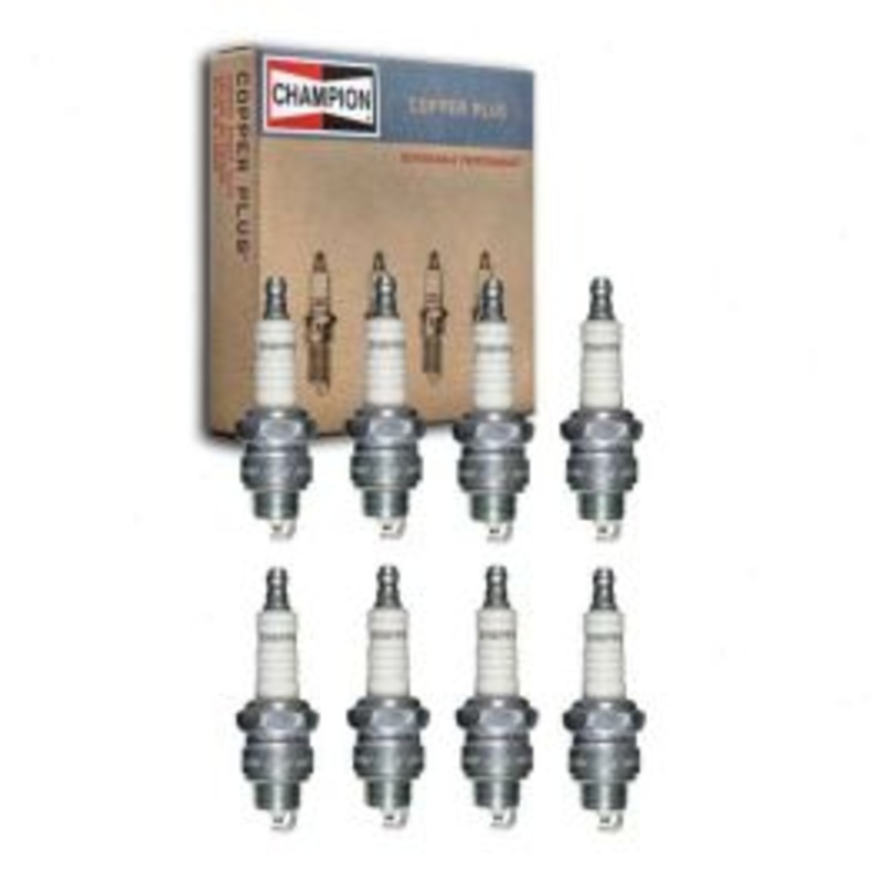 8 pc Champion Copper Plus Spark Plugs for 1960-1961 Dodge Custom 6.3L V8