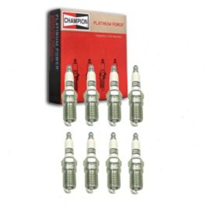 8 pc Champion Platinum Spark Plugs for 2003-2004 Mercury Marauder 4.6L V8
