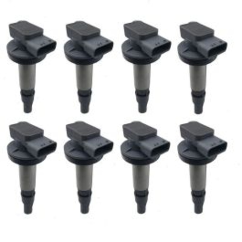 8 pc Hitachi Ignition Coils for 2006-2009 Jaguar Super V8 4.2L V8